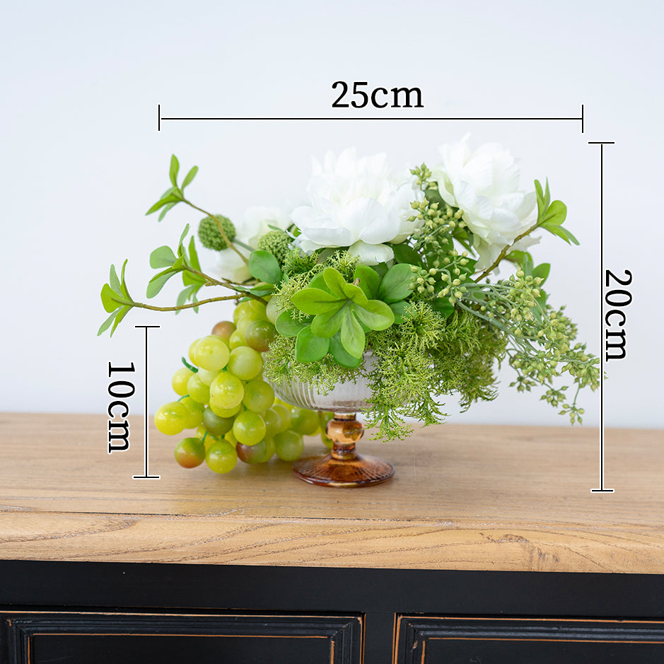 Valar Flower Elegant Faux Floral Arrangement for Table Decoration TF-114