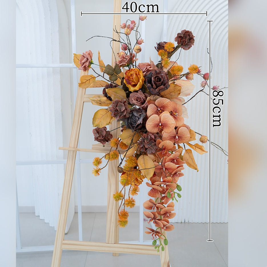 Valar Flower Autumn Wedding Decor Wall Flower Arrangement Set FA-287