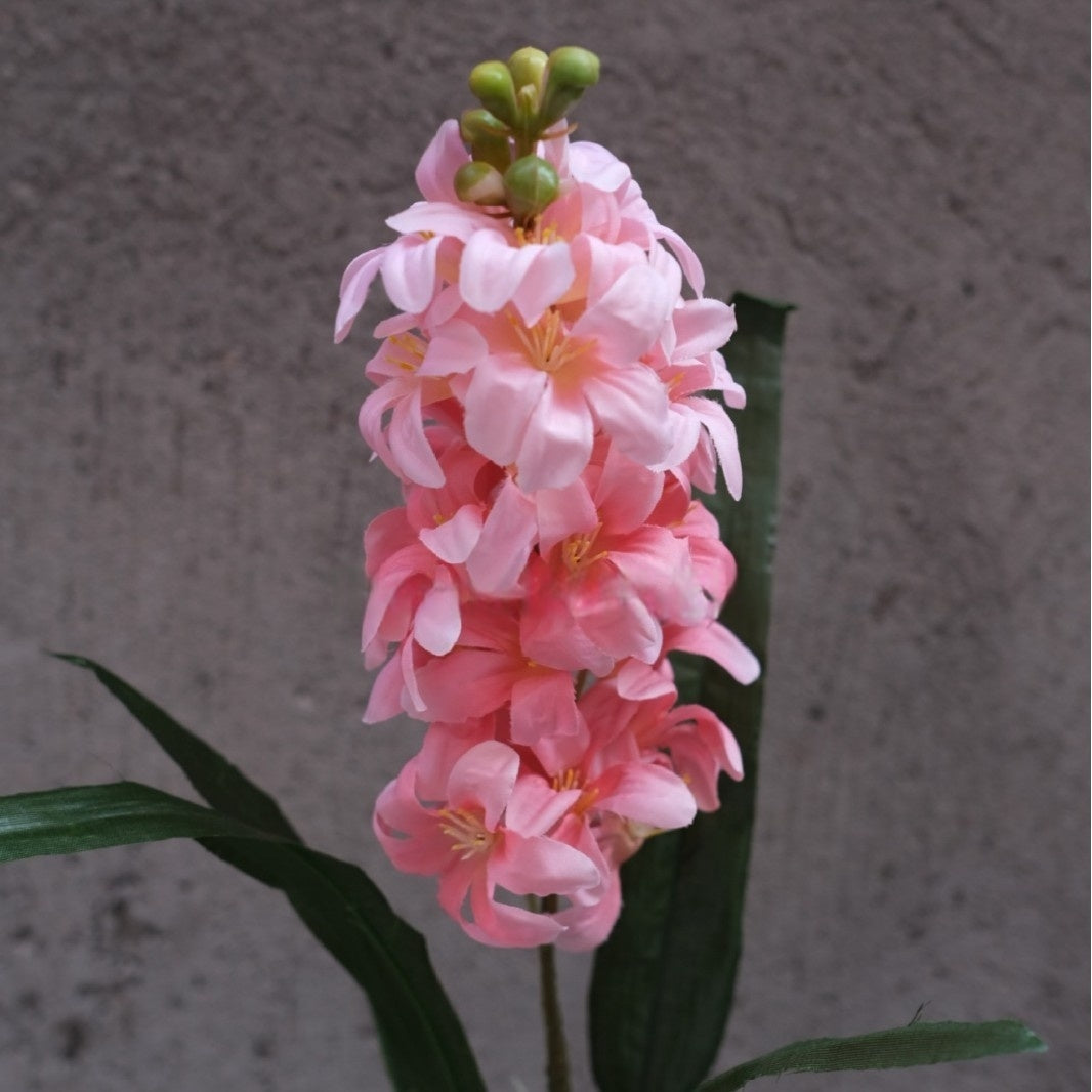 Pink Faux Flower Stems | Single Artificial Blooms for Home Decor & Weddings FS-1002A