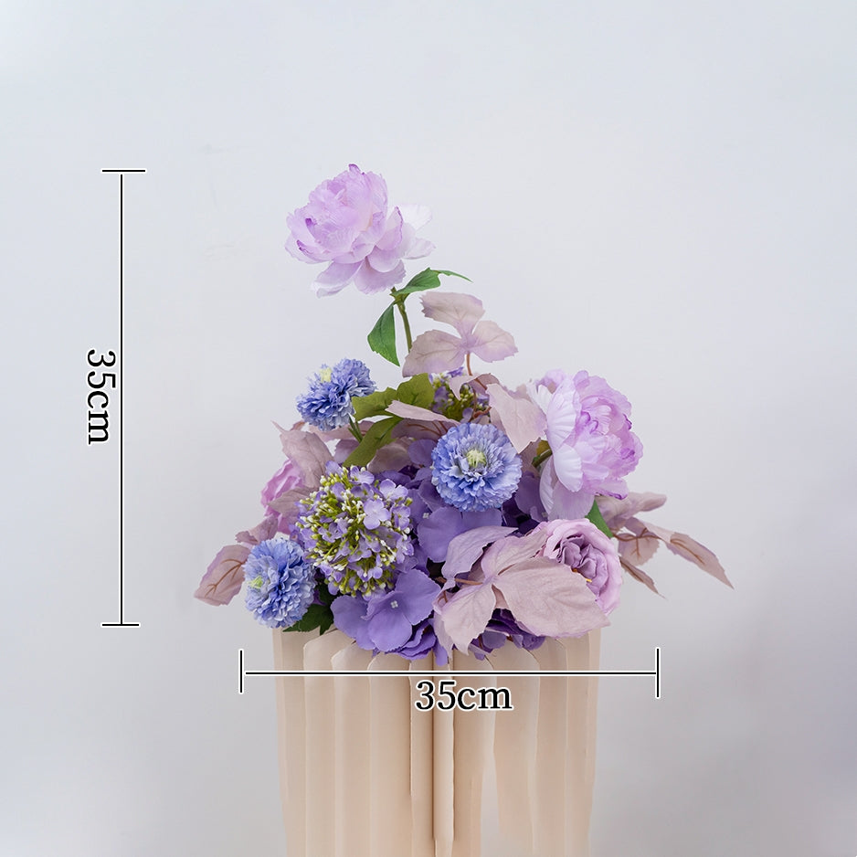 Valar Flower Whimsical Faux Flower Ball Display Set for Ceremony & Event Styling FA-295