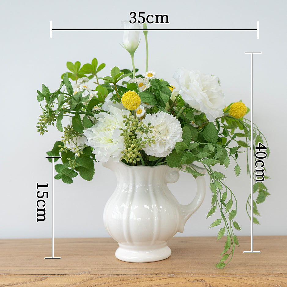 Valar Flower Elegant Faux Floral Arrangement for Table Decoration TF-114