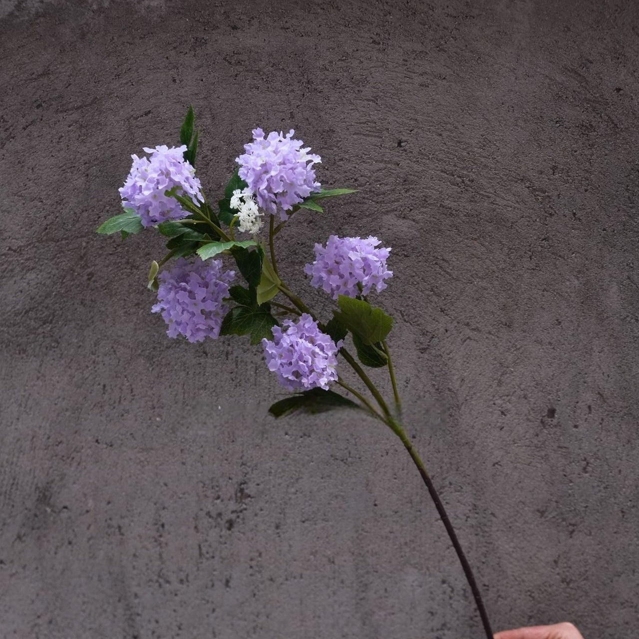 Valar Flower Artificial Snowball Hydrangea – Lifelike Multi-Headed Viburnum Stem for Wedding Arrangements FS-1056