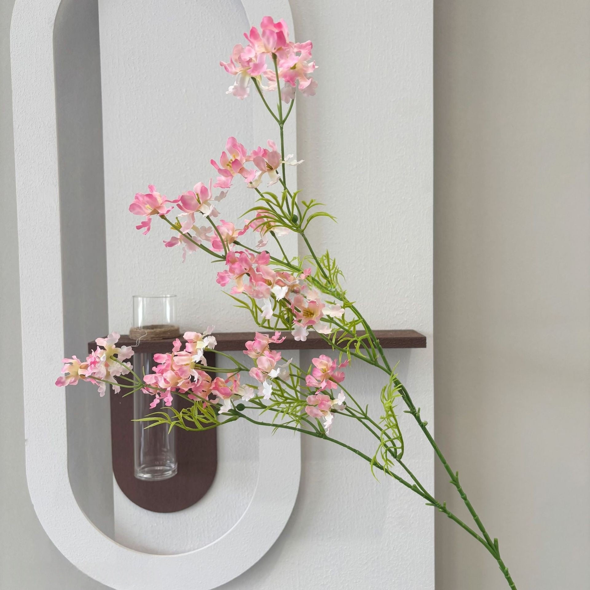 Faux Lilac Flower Stem – Realistic Artificial Spray for Wedding & Home Decor FS-1033