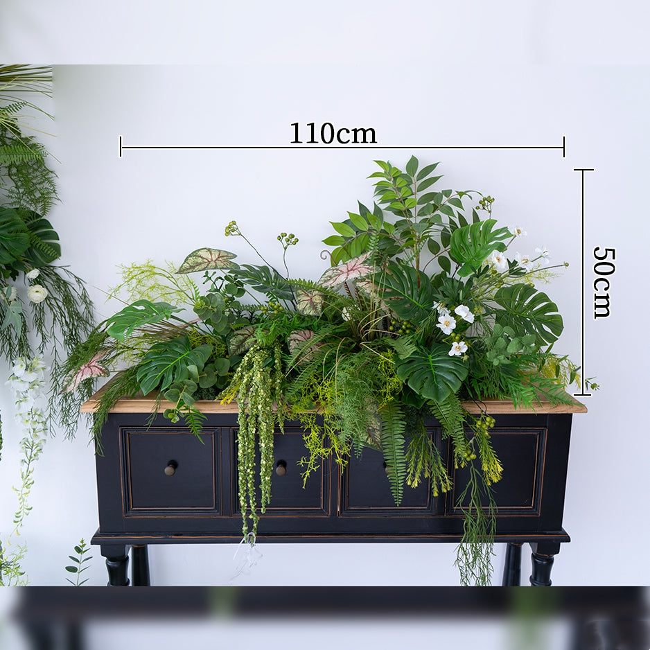 Valar Flower Tropical-Inspired Artificial Greenery Decoration Set for Ceremony & Venue Decor FA-301
