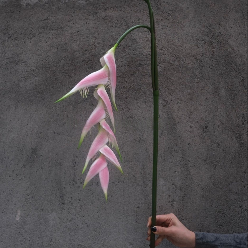 Tropical Faux Bird of Paradise Stem – Exotic Decorative Flower for Events & Interiors FS-1044