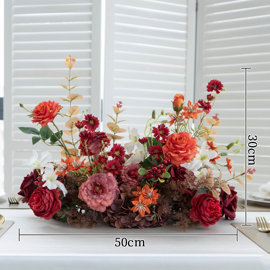Elegant Artificial Flower Table Centerpiece for Wedding, Event, or Home Decor – Valar Flower TF-112