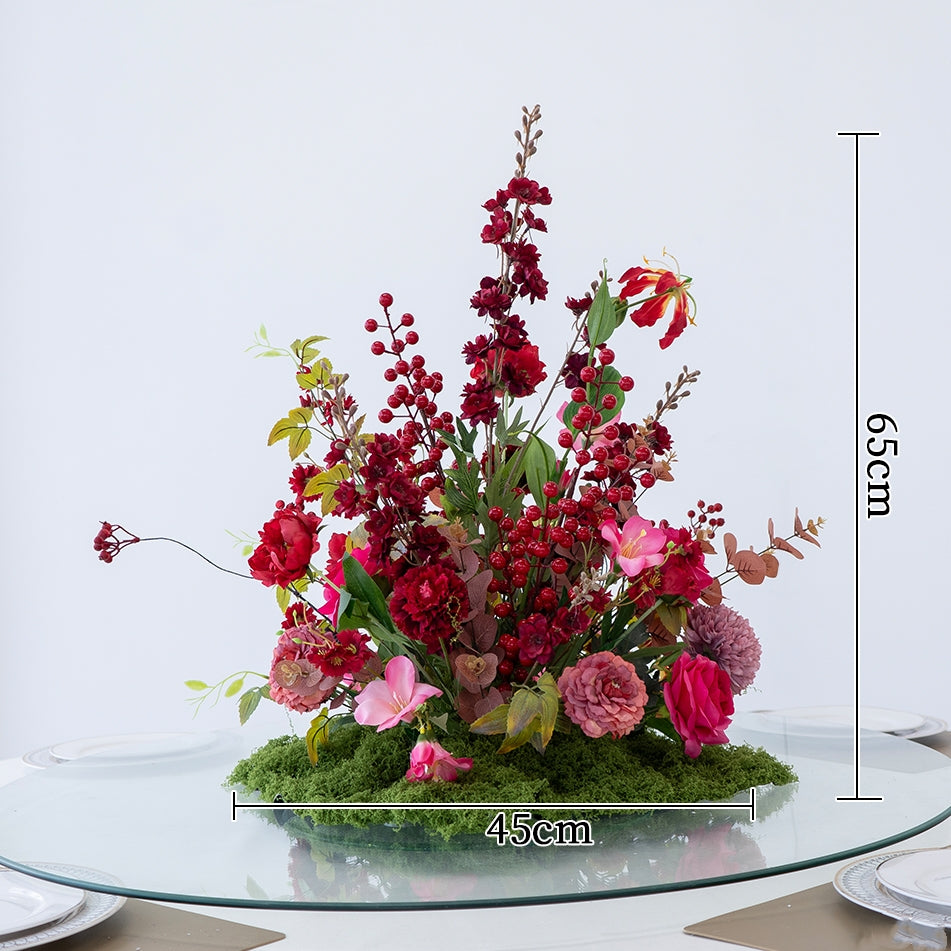 Valar Flower Artificial Flower Table Centerpiece for Wedding, Dining Table & Event Decor TF-116