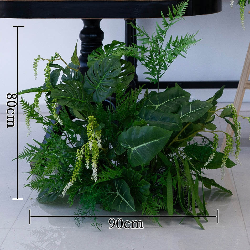 Valar Flower Natural Style Artificial Greenery Arrangement Set for Table & Mantel Decor FA-291