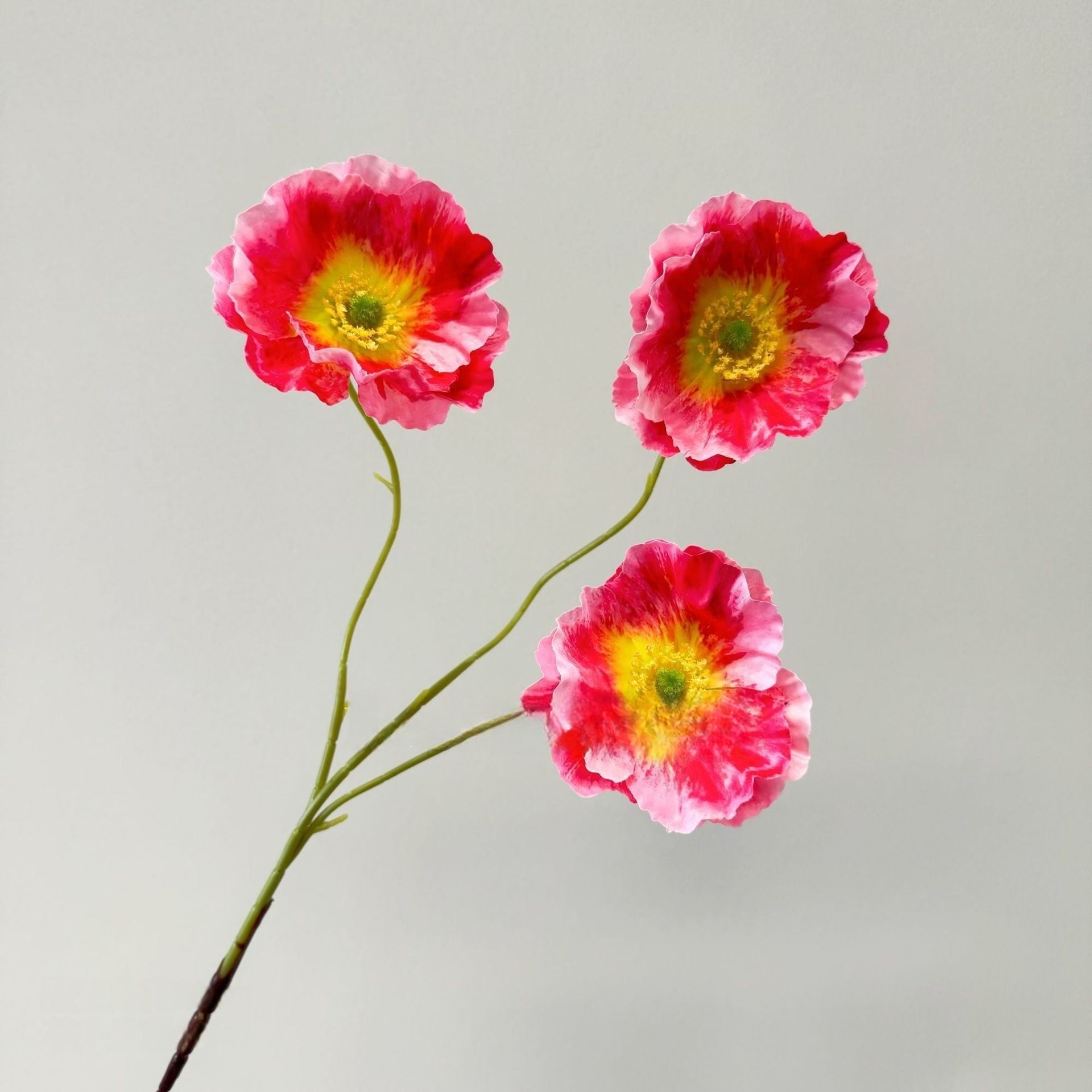 Conjunto de Flores Artificiales Negras y Rosas – Decoración Moderna para Fondo de Fiesta de Cumpleaños con Arreglo Floral Falso FA-255