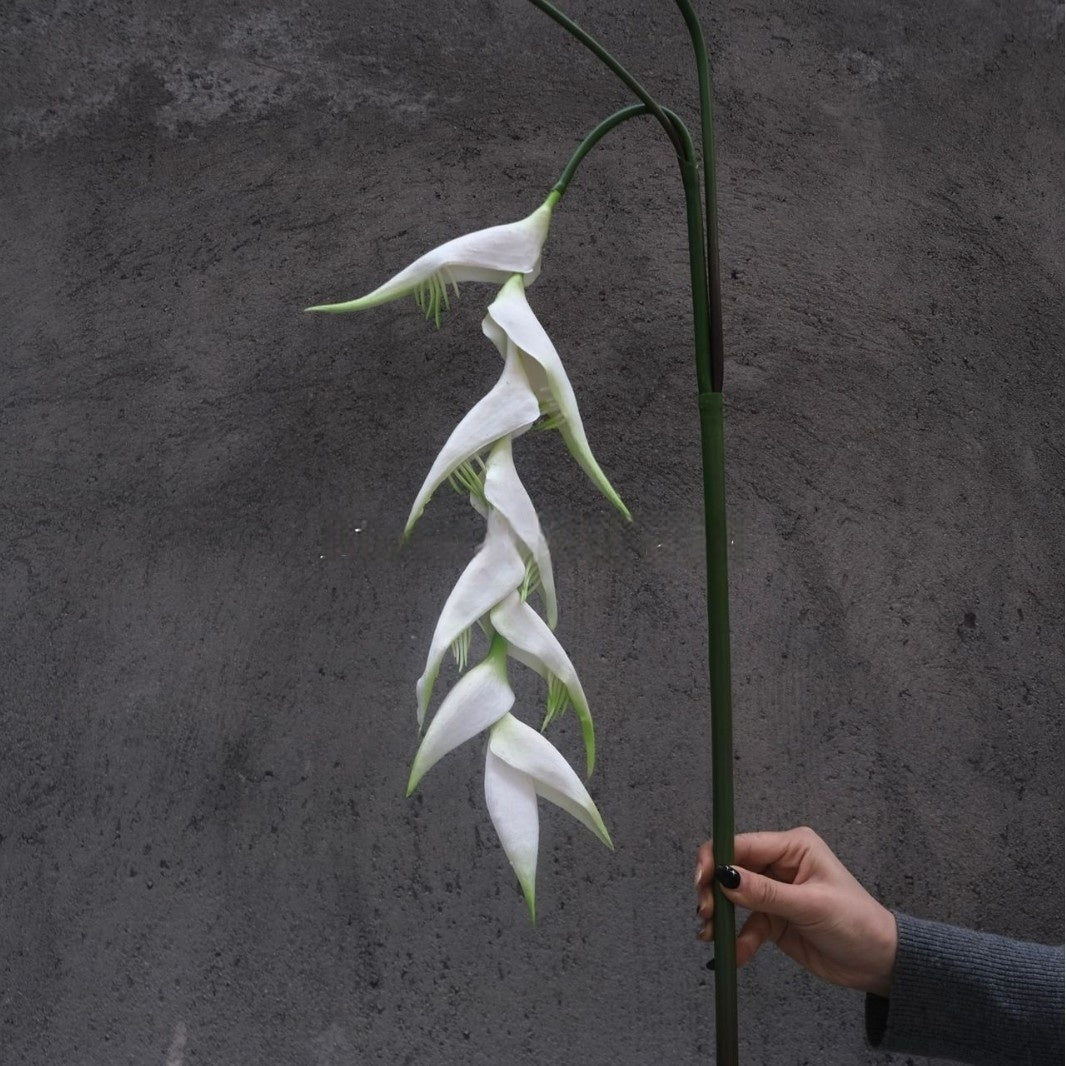 Tropical Faux Bird of Paradise Stem – Exotic Decorative Flower for Events & Interiors FS-1044