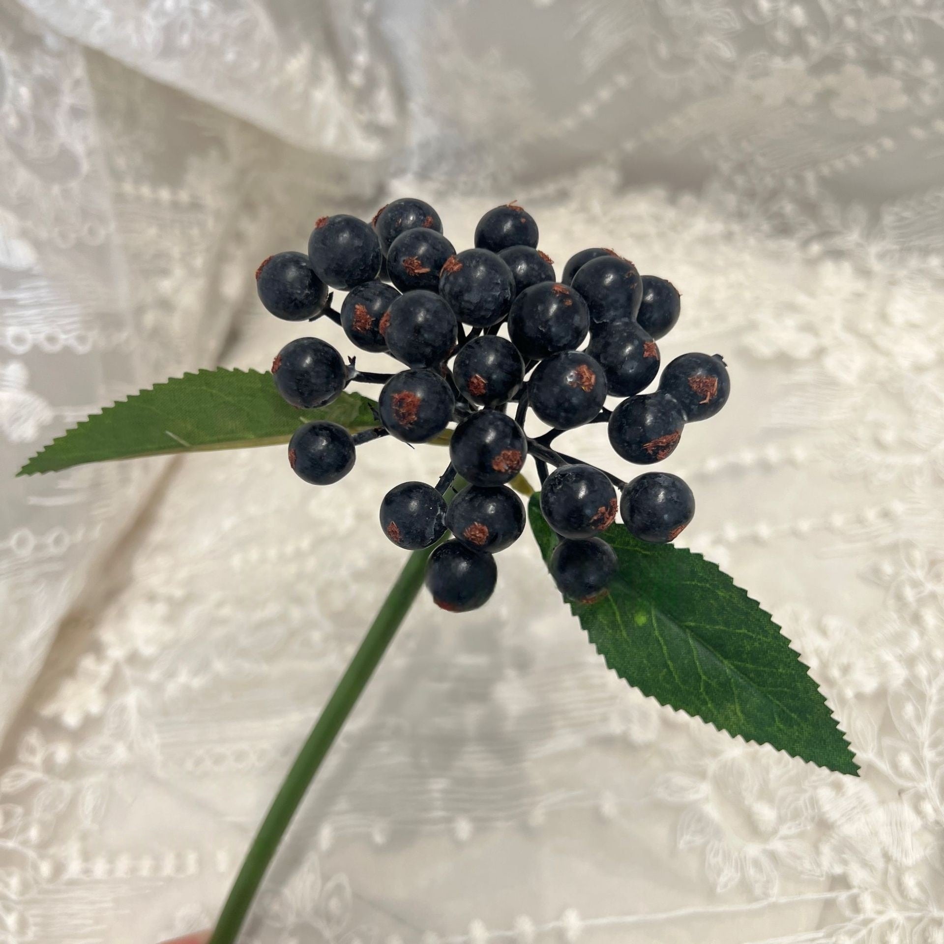 Artificial Foam Berry Picks – Faux Berries for Holiday Wreaths & Floral Arrangements FS-1035