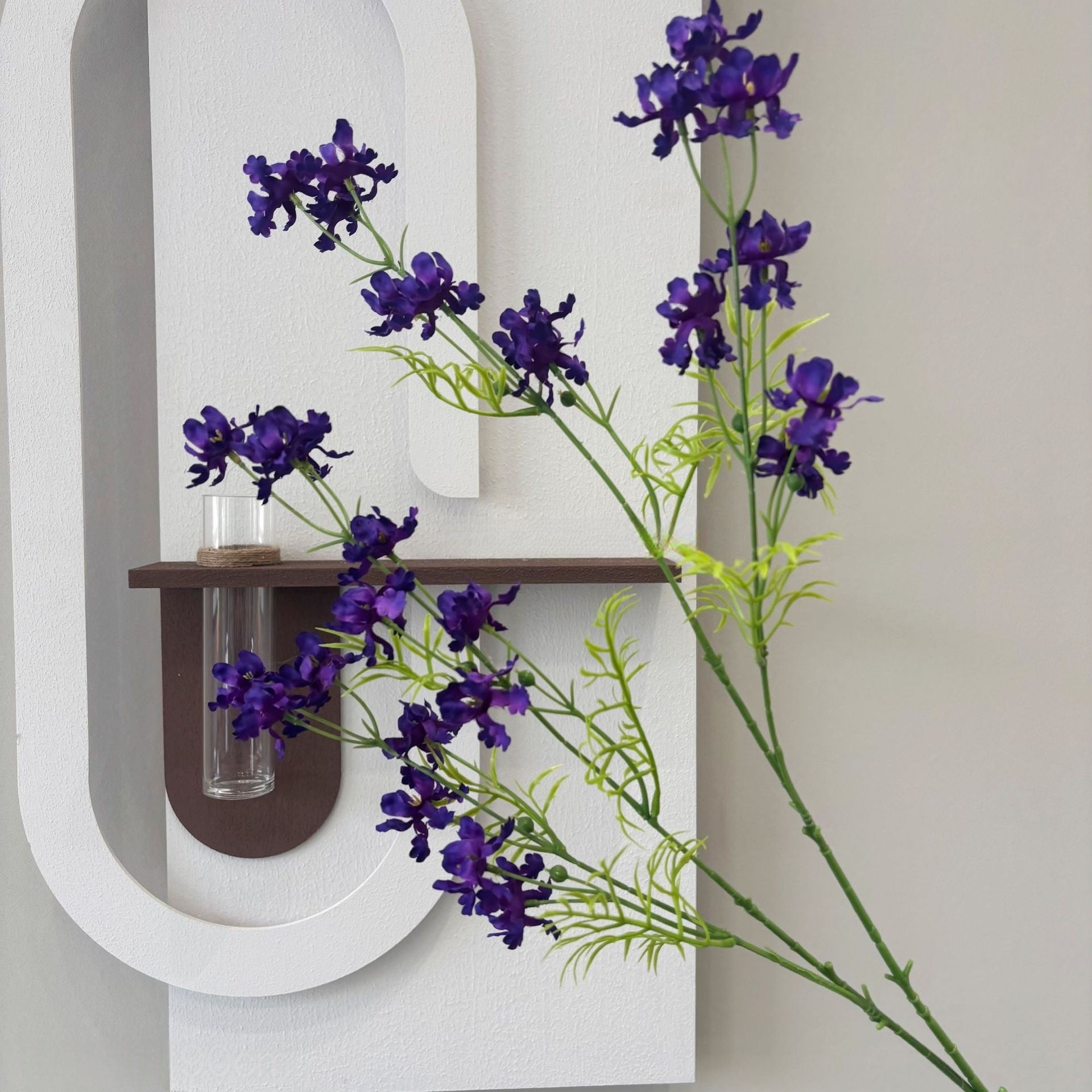 Faux Lilac Flower Stem – Realistic Artificial Spray for Wedding & Home Decor FS-1033