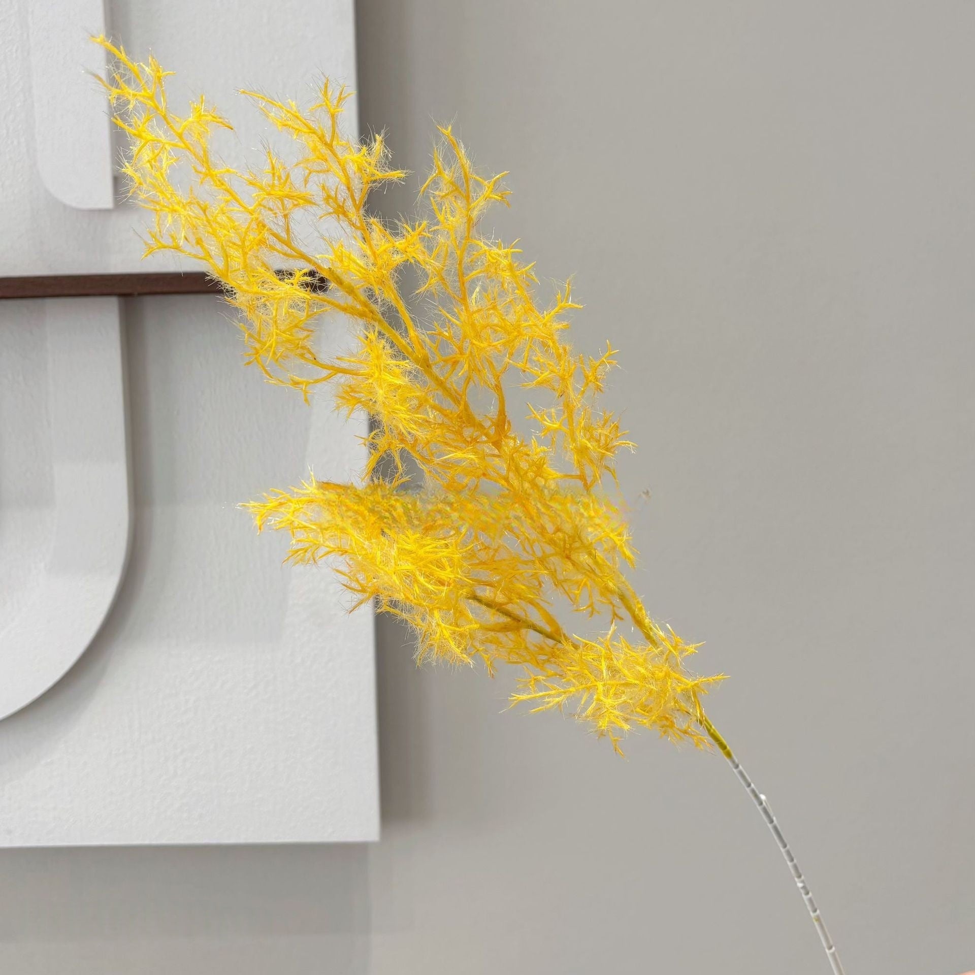 Artificial Smoke Cloud Pine Stems – Colorful Soft Fern Plumes for DIY Arrangements FS-1037