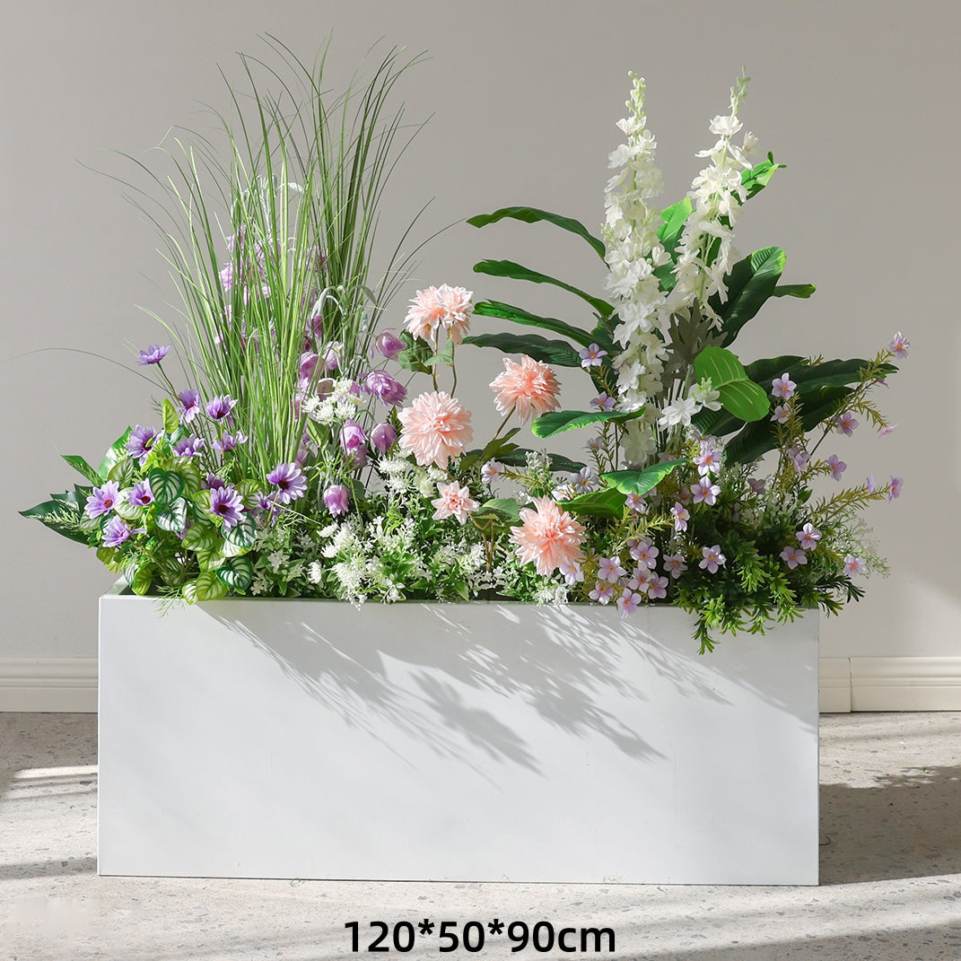 Valar Flower Faux Flower Arrangement Insert — Artificial Floral Landscape for Commercial & Event Decoration FA-310
