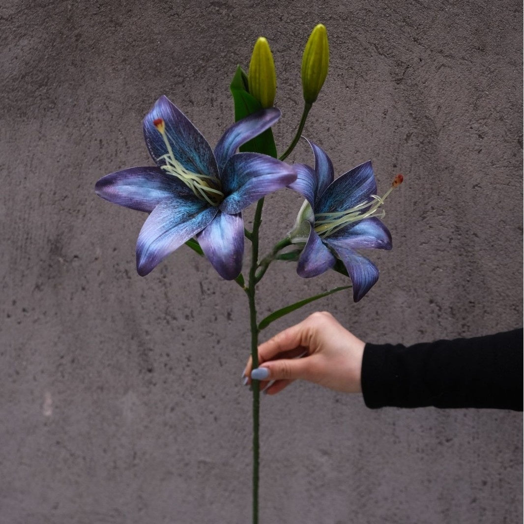 Conjunto de Flores Artificiales Negras y Rosas – Decoración Moderna para Fondo de Fiesta de Cumpleaños con Arreglo Floral Falso FA-255