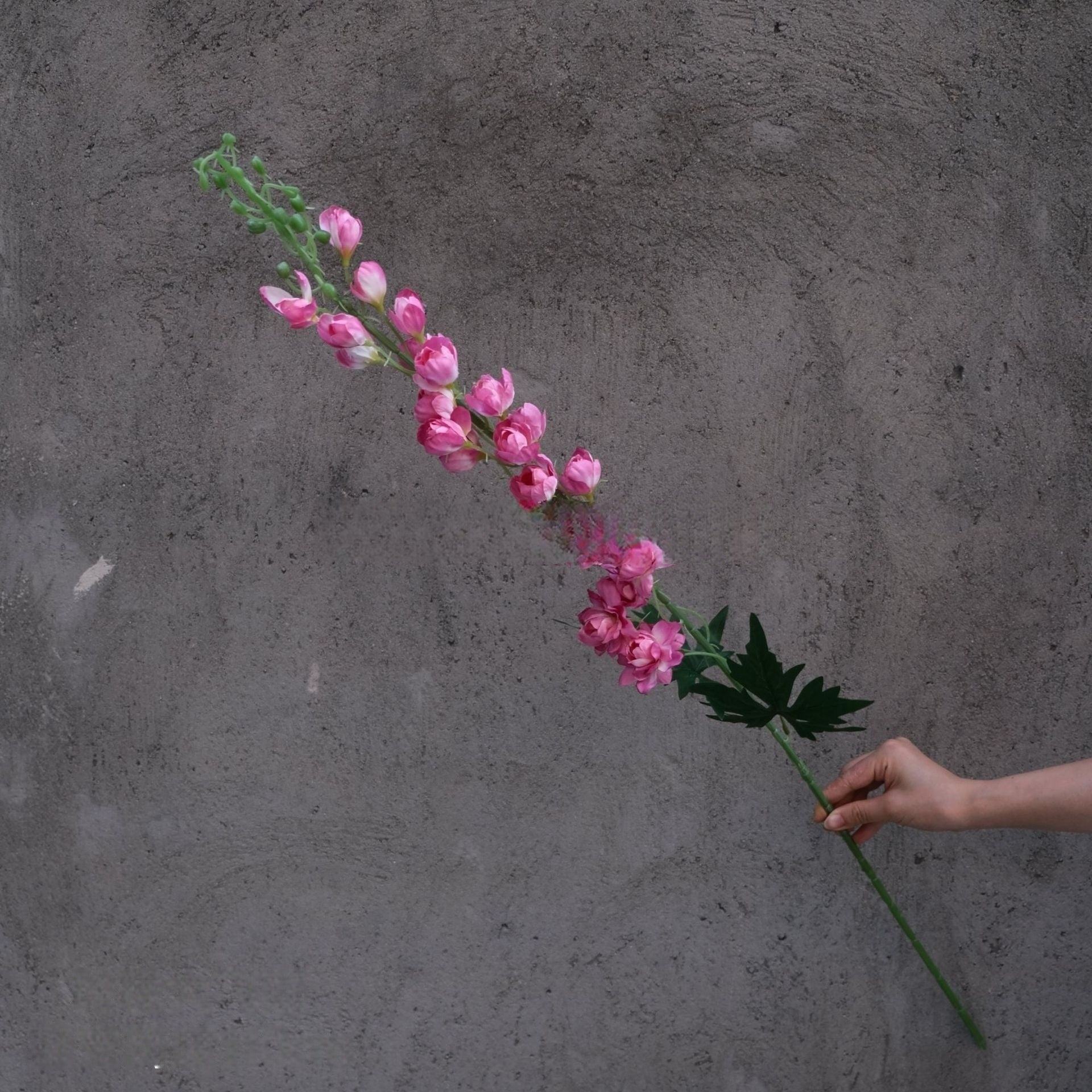 우아한 파란색과 흰색 꽃 장식 결혼식 아치, 인공 꽃 배열, 의식 배경 및 이벤트 장식 FA-211