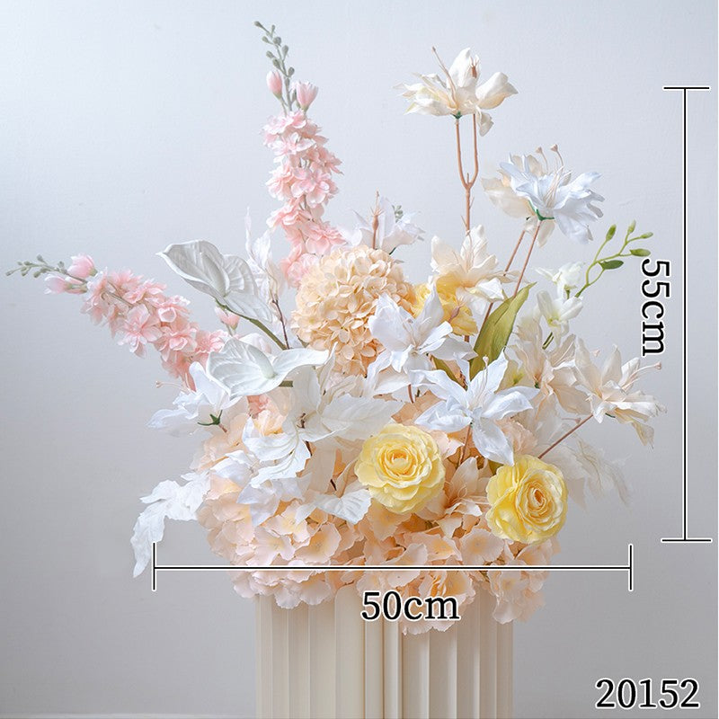 Floral Table Centerpieces, Artificial Wedding Decor, Bridal Shower Party Decor FA-202
