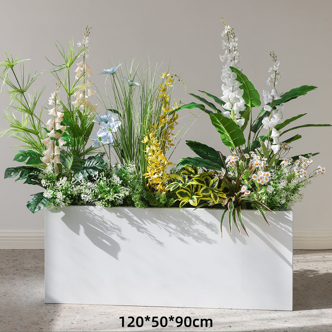Valar Flower Faux Flower Arrangement Insert — Artificial Floral Landscape for Commercial & Event Decoration FA-310