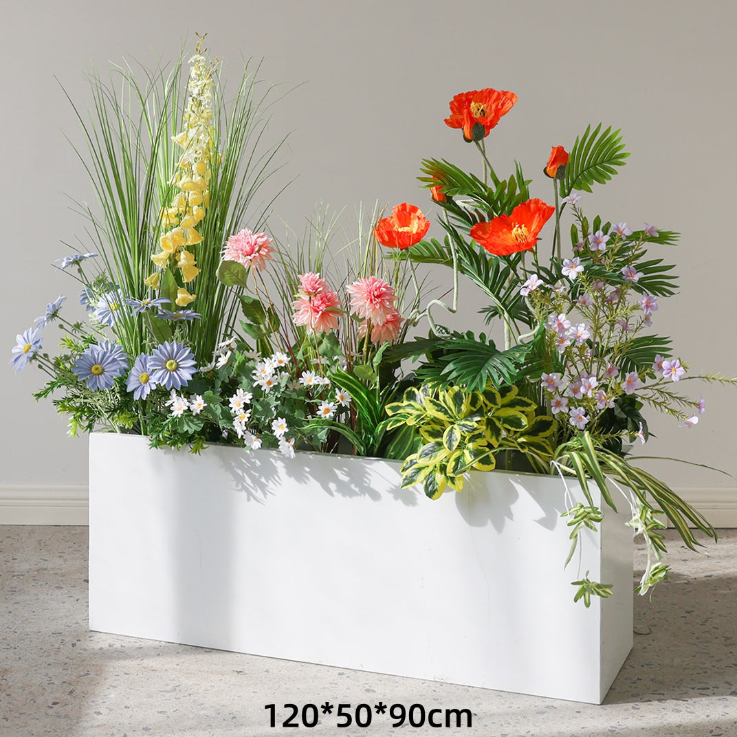 Valar Flower Faux Flower Arrangement Insert — Artificial Floral Landscape for Commercial & Event Decoration FA-310