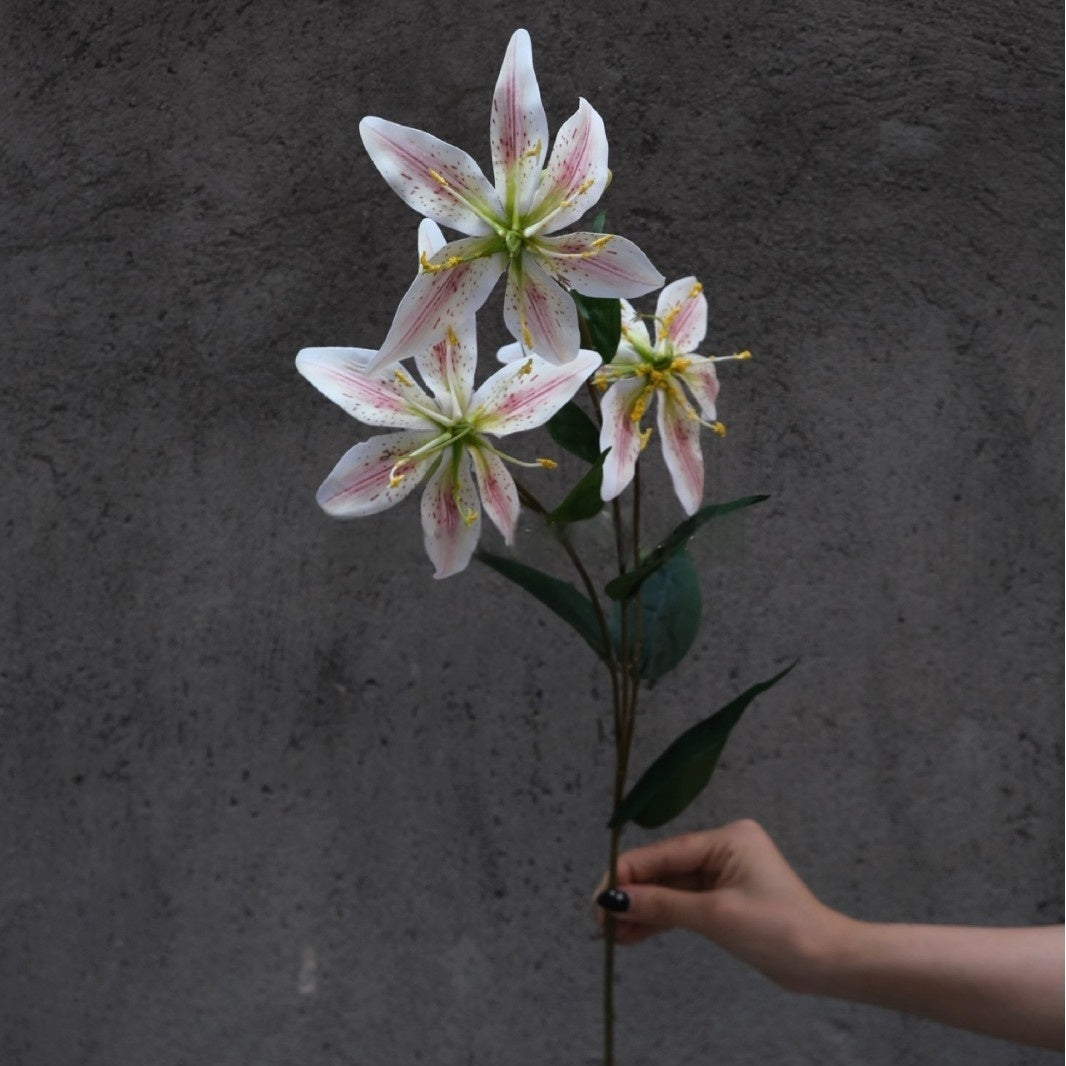 Romantic Pink Artificial Flower Stem | Realistic Faux Flowers for Vases & Styling FS-1002B