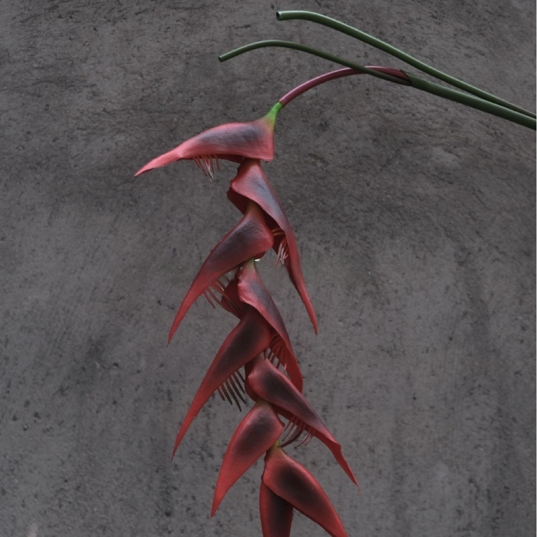 Schwarz-rosa Kunstblumen-Set – Moderne Geburtstagsparty-Hintergrunddekoration mit Kunstblumenarrangement FA-255