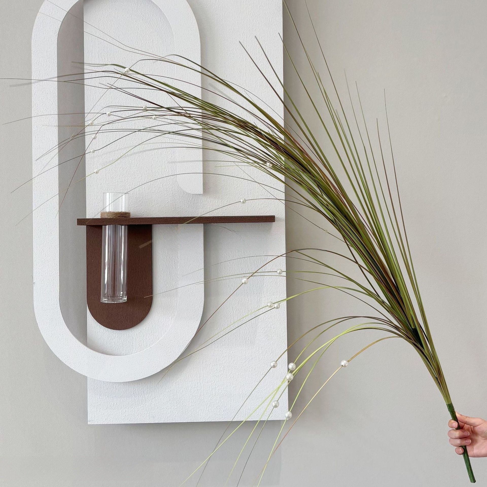 Single Faux Flower Stem for Home Decor | Wedding Floral Accent Arrangement FS-1001B