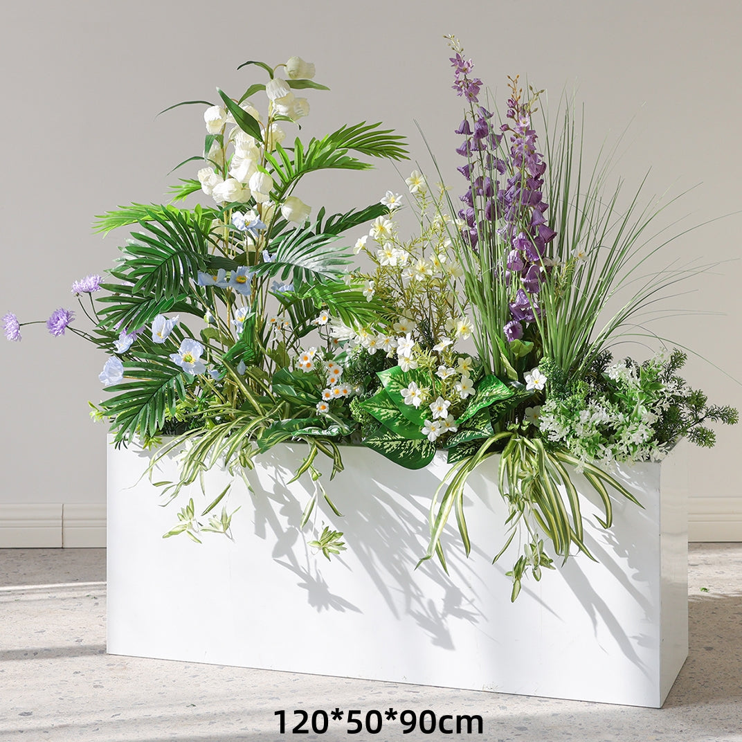 Valar Flower Faux Flower Arrangement Insert — Artificial Floral Landscape for Commercial & Event Decoration FA-310