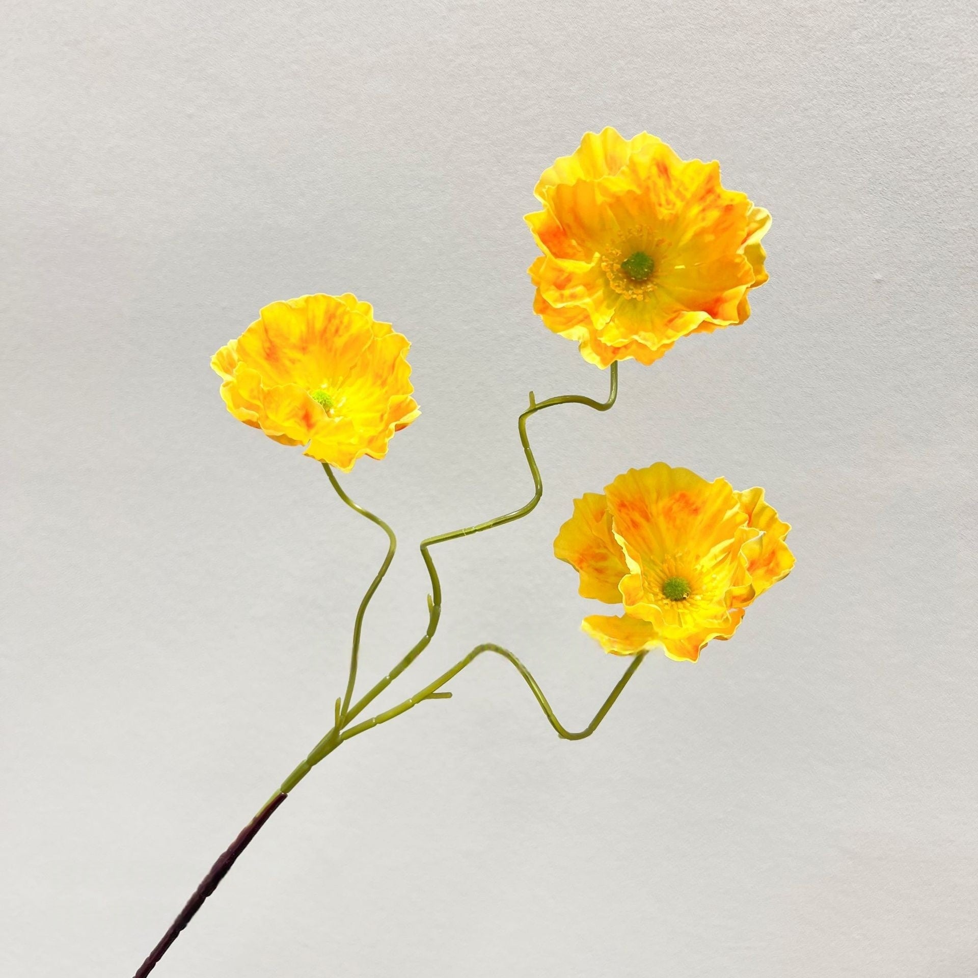 Conjunto de Flores Artificiales Negras y Rosas – Decoración Moderna para Fondo de Fiesta de Cumpleaños con Arreglo Floral Falso FA-255