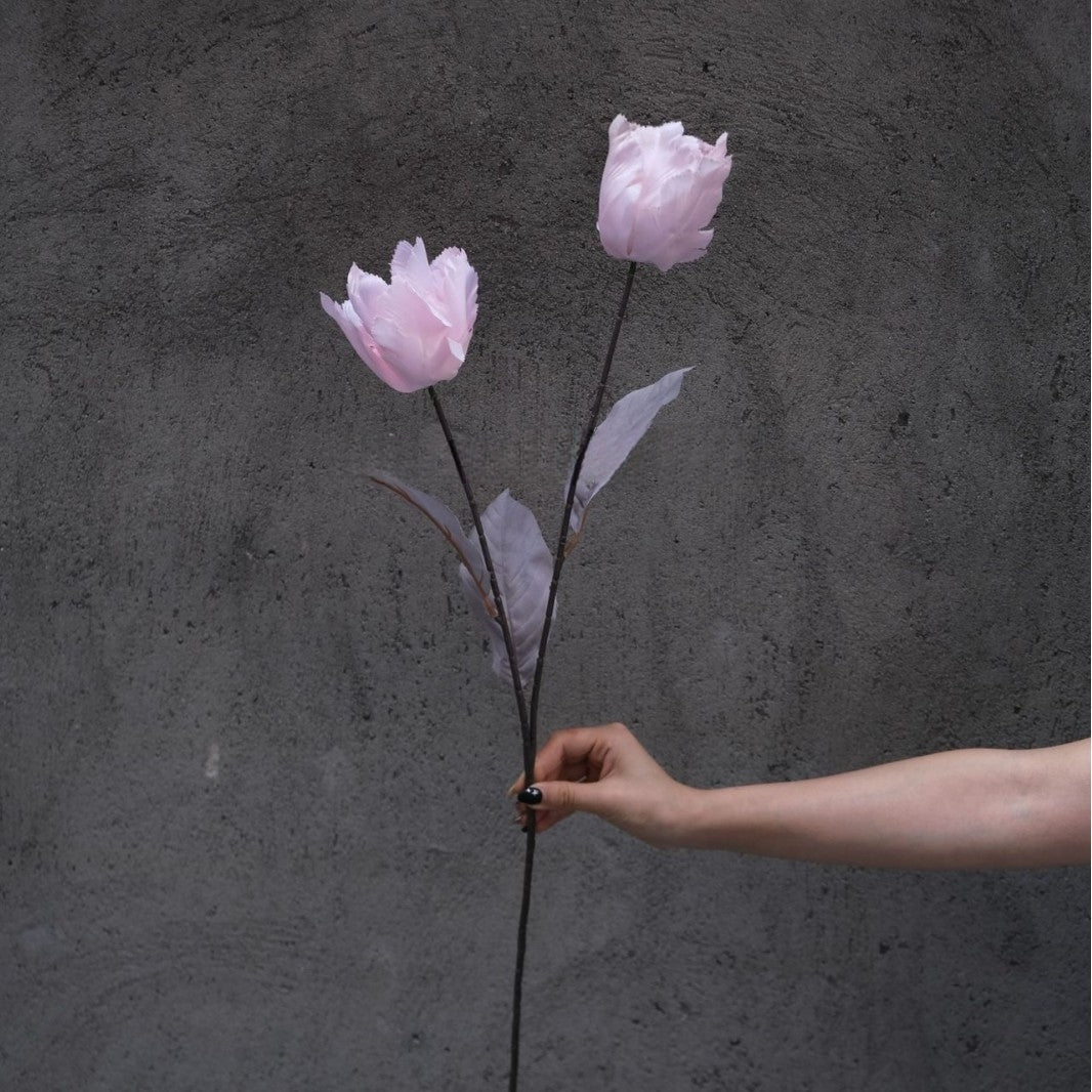 Romantic Pink Artificial Flower Stem | Realistic Faux Flowers for Vases & Styling FS-1002B