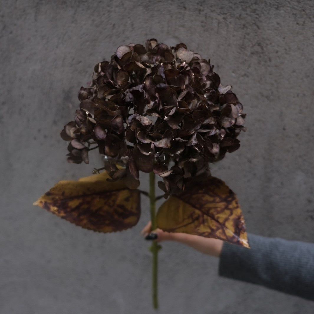 Autumn Orange Faux Flower Stem | Single Bloom for Seasonal Home Decor FS-1011A