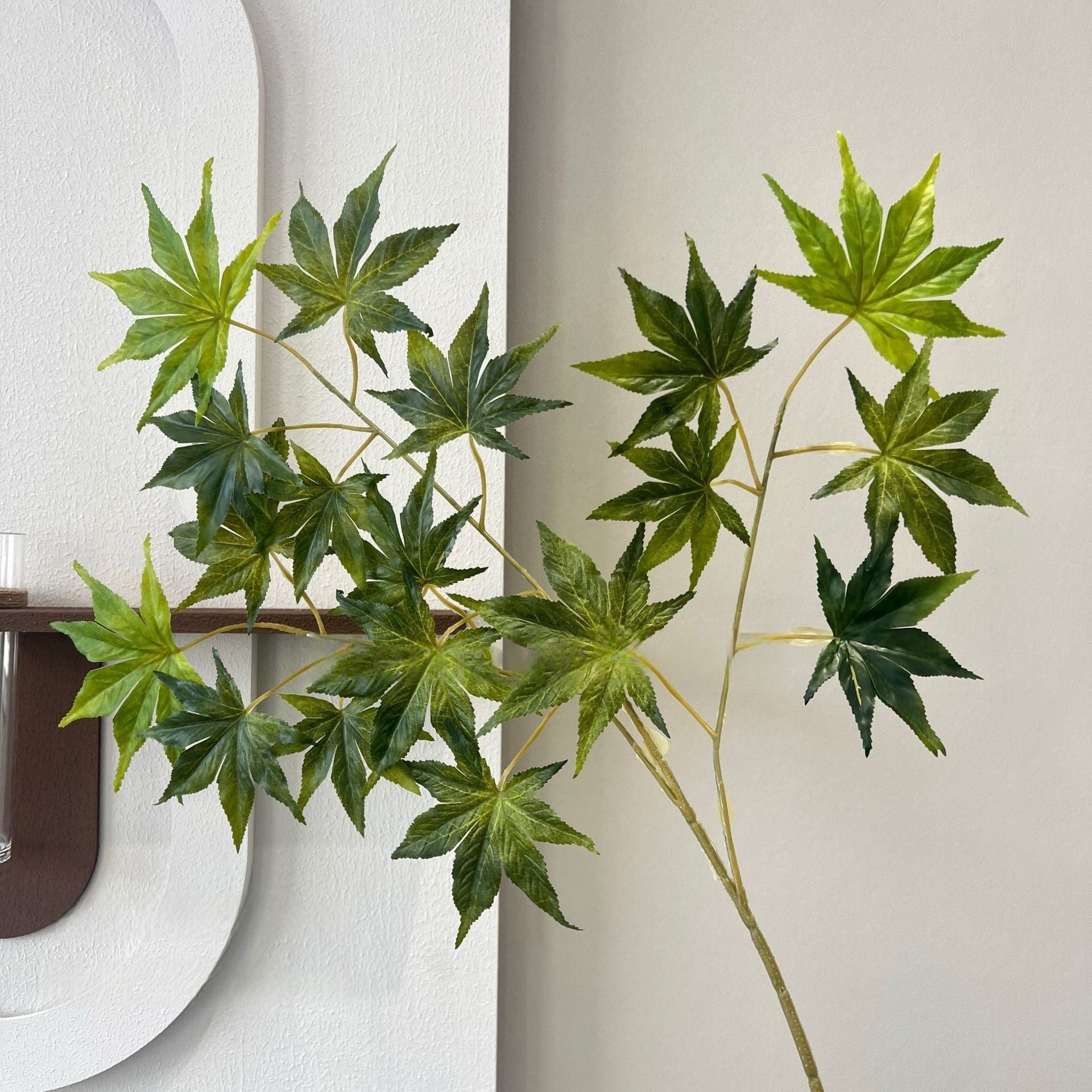 Single Faux Flower Stem for Home Decor | Wedding Floral Accent Arrangement FS-1001B