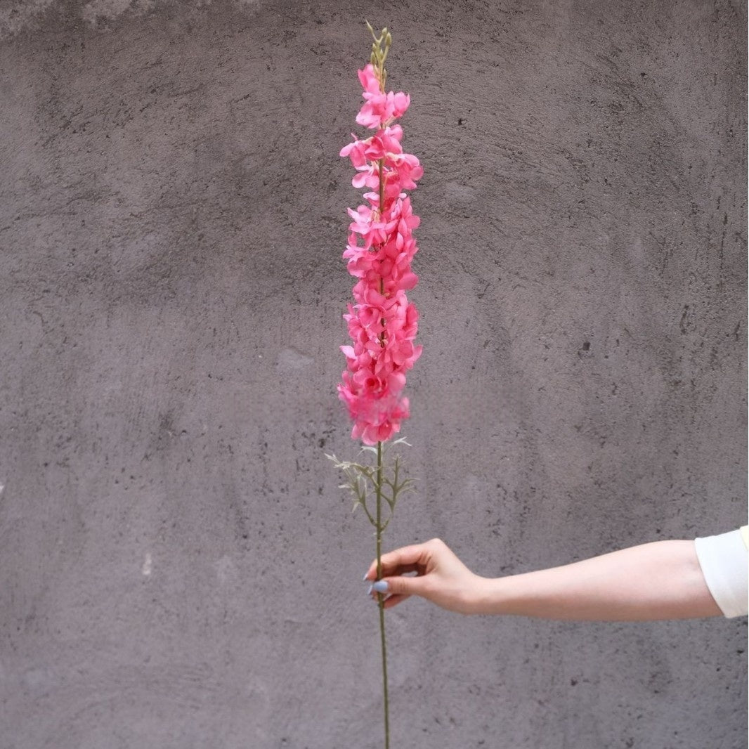 Bold Magenta Pink Artificial Flower | Single Stem Accent for Interior Styling FS-1010B
