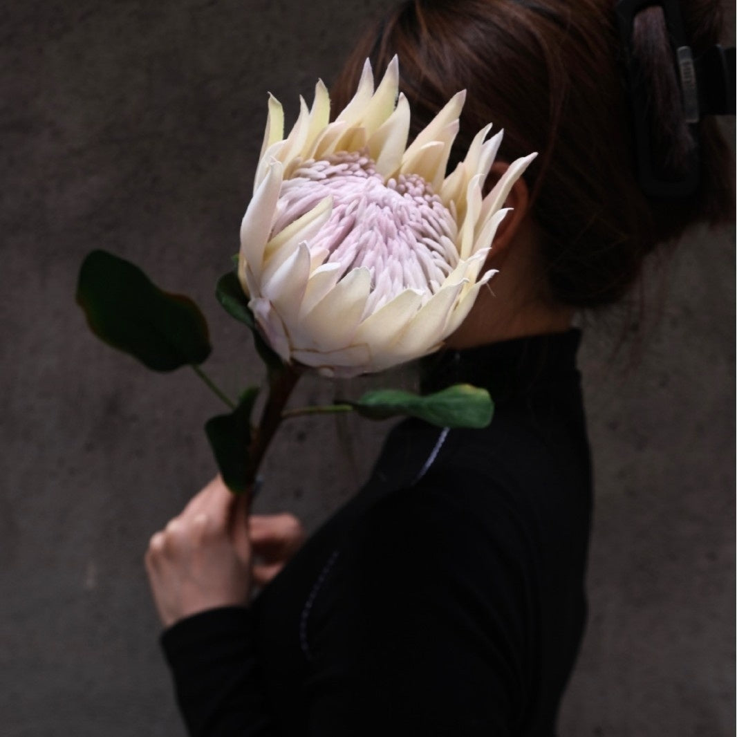 Classic Champagne Floral Stem | Romantic Faux Bloom for Vase Arrangements FS-1015B