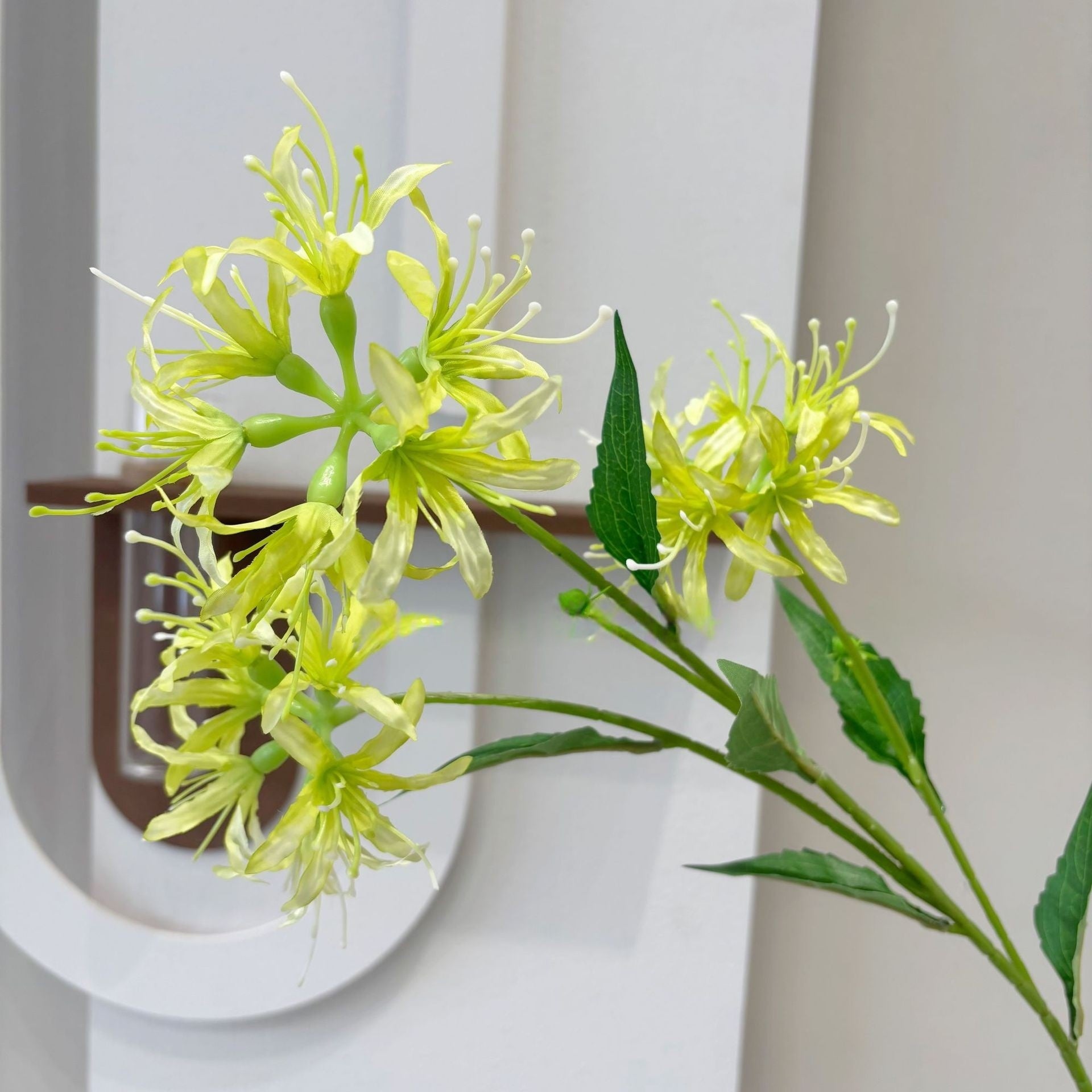 Realistic Silk Flower Stem | Elegant Single Bloom for Home & Wedding Decor FS-1001C