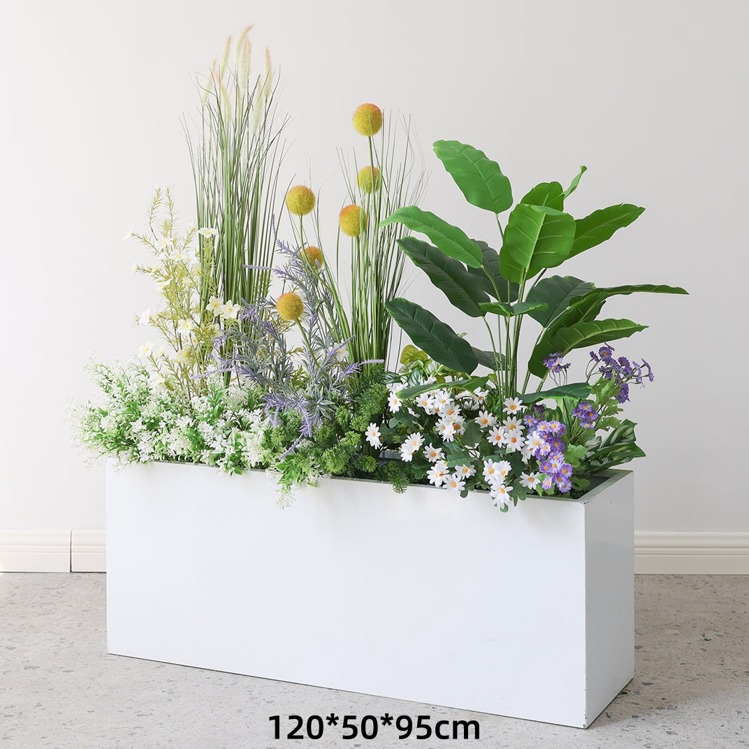 Valar Flower Faux Flower Arrangement Insert — Artificial Floral Landscape for Commercial & Event Decoration FA-311