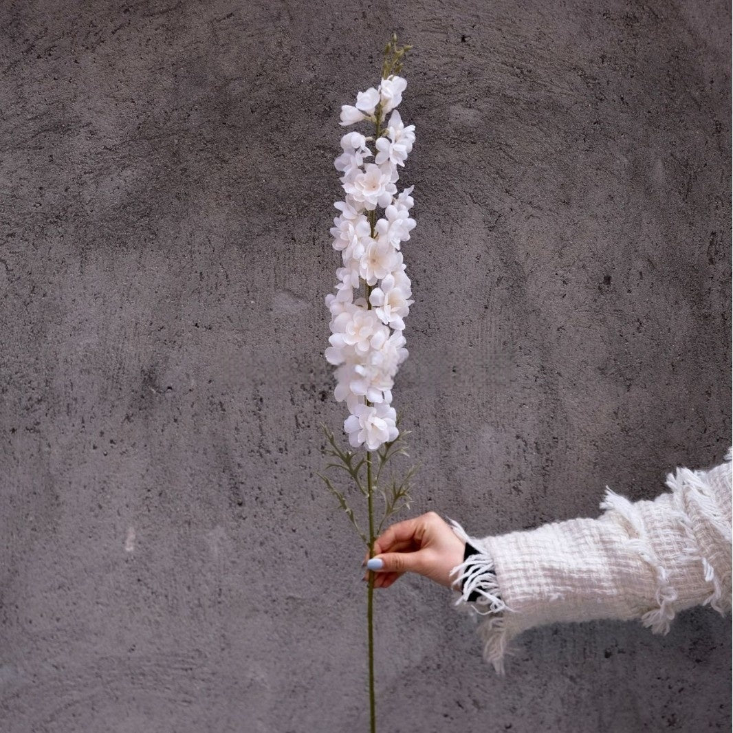 Classic Champagne Floral Stem | Romantic Faux Bloom for Vase Arrangements FS-1015B