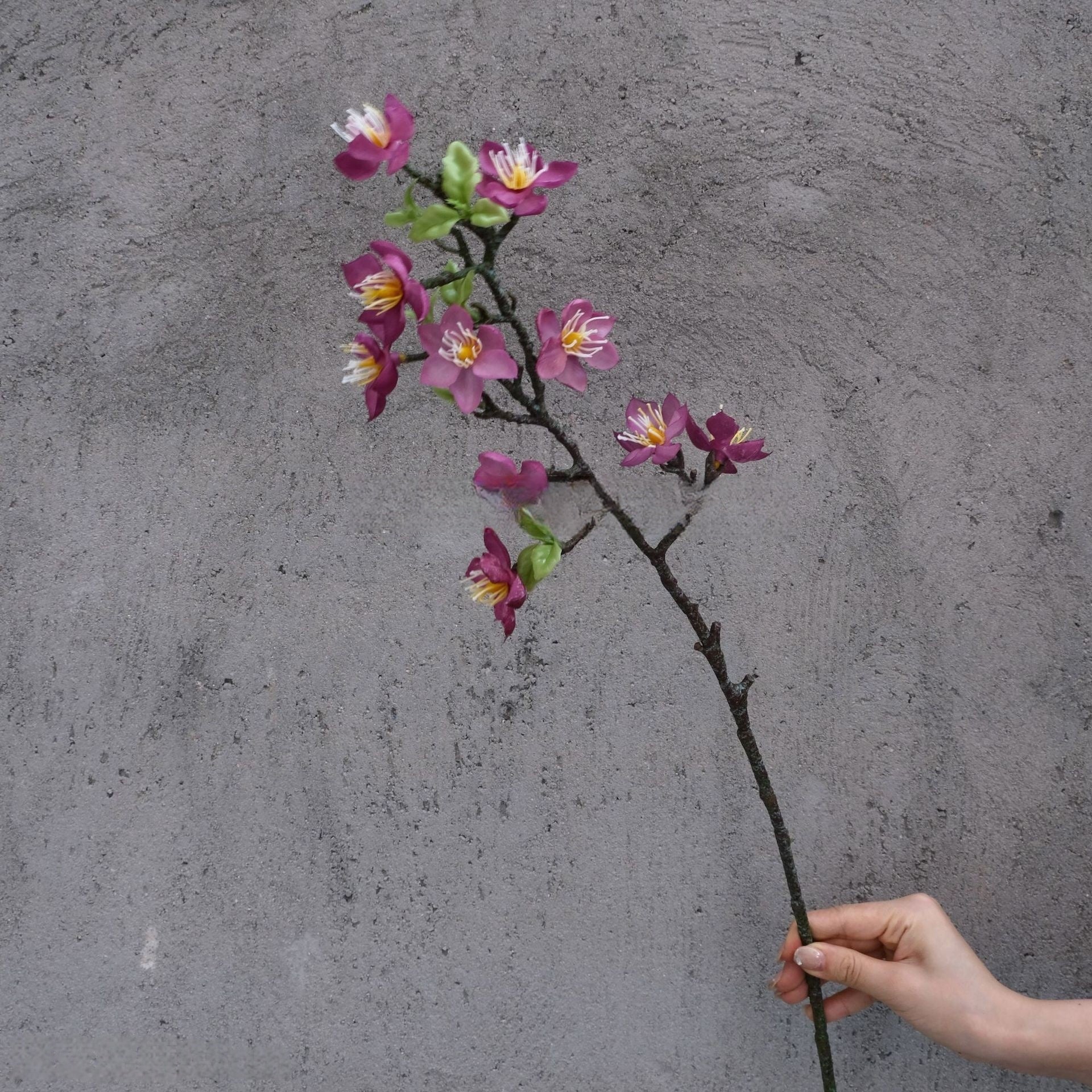 Dusty Pink Floral Stem | Delicate Faux Bloom for Home Styling & Gifts FS-1013B