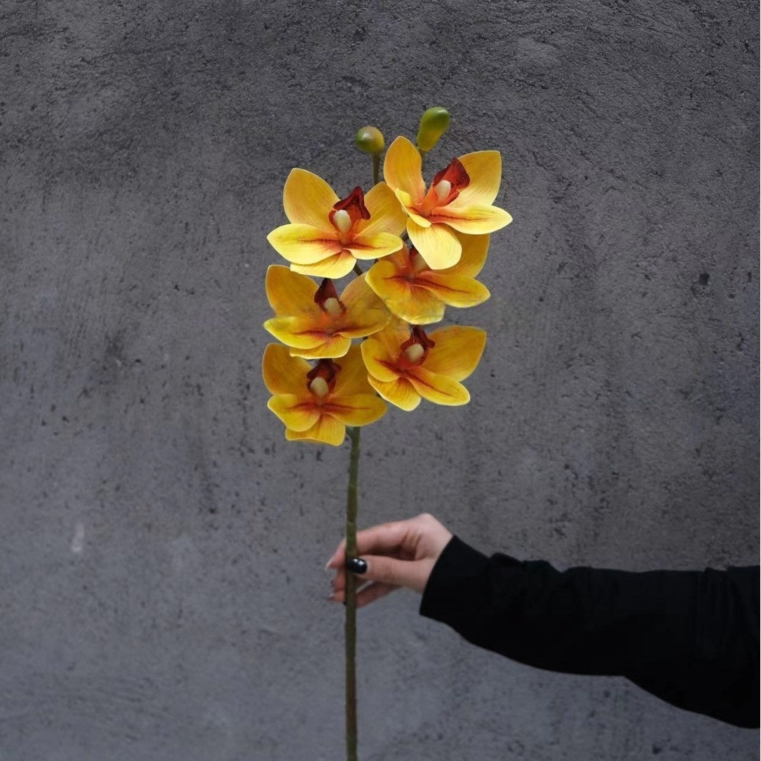 Fresh Yellow Green Artificial Flower | Single Stem for Interior Styling FS-1006B