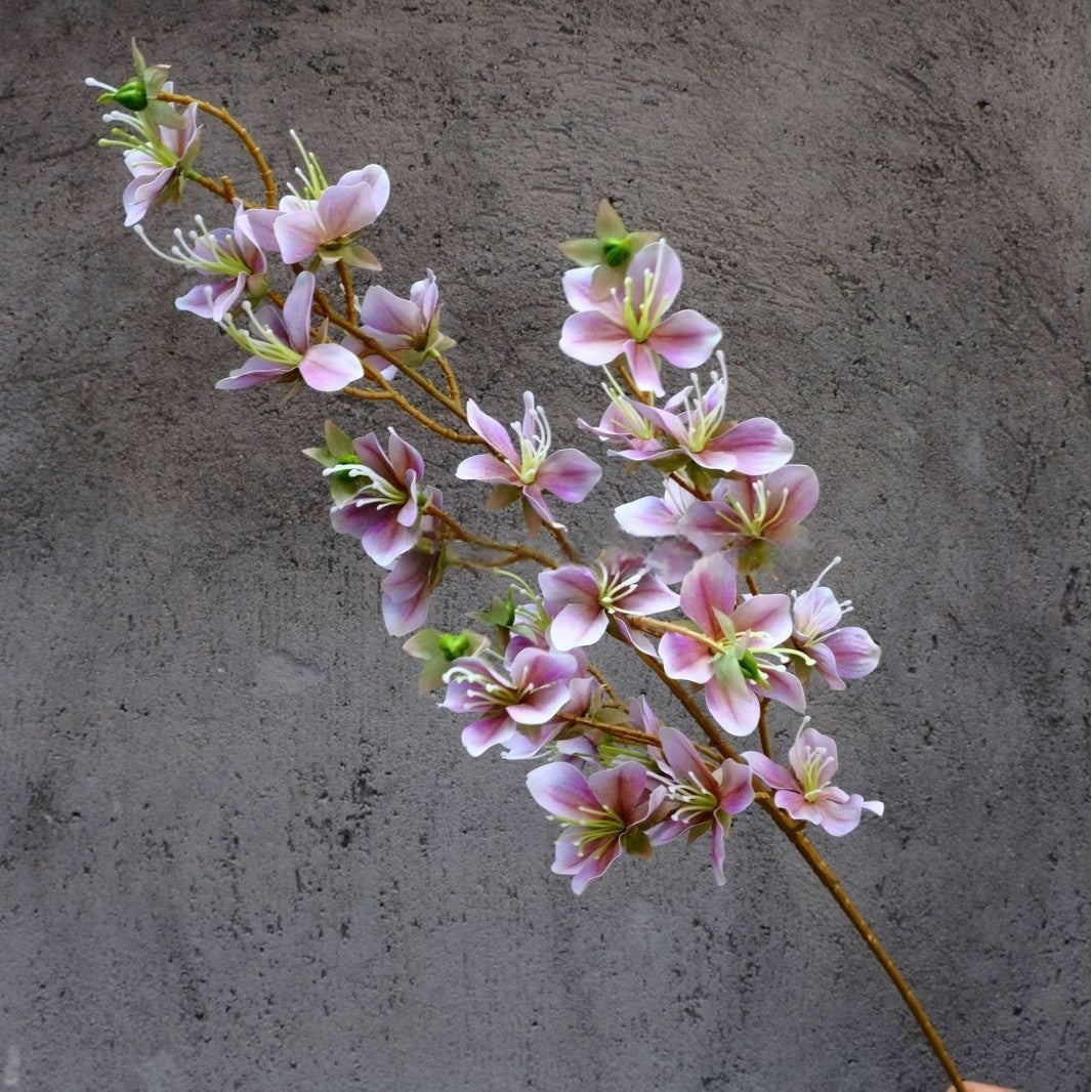 Dusty Pink Floral Stem | Delicate Faux Bloom for Home Styling & Gifts FS-1013B