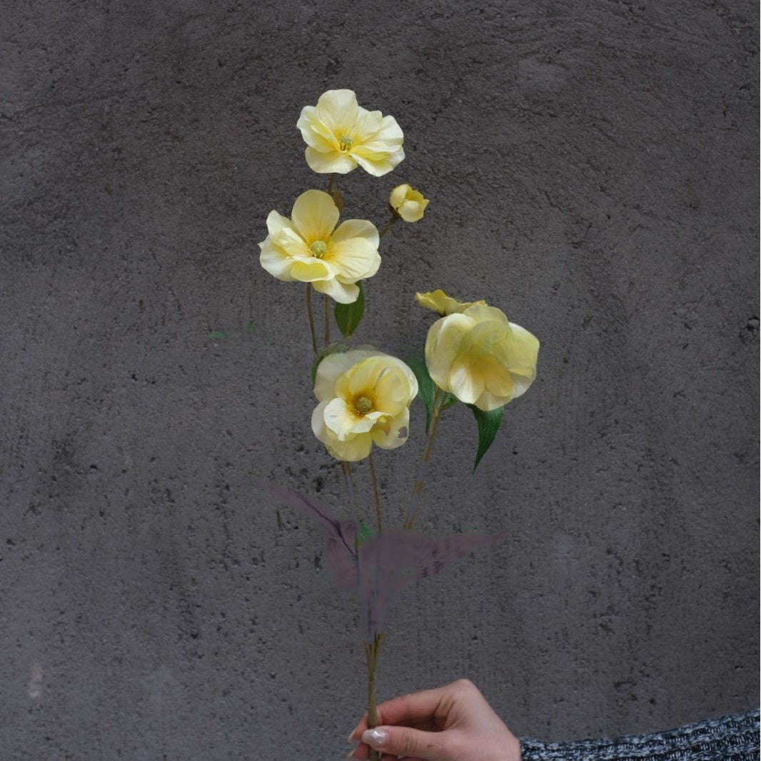 Fresh Yellow Green Artificial Flower | Single Stem for Interior Styling FS-1006B