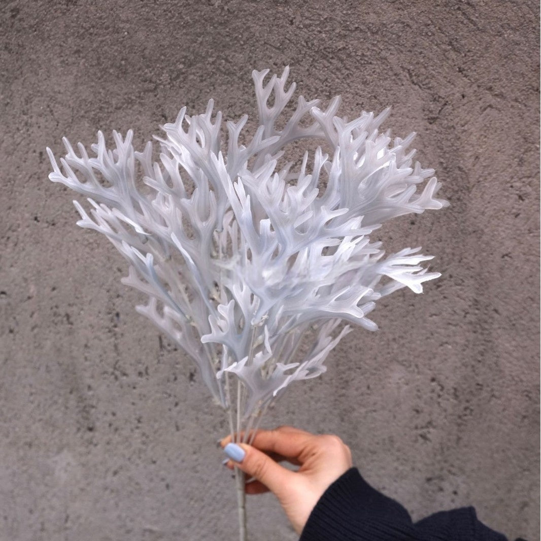 Realistic Sky Blue Artificial Flower | Single Stem for Modern Interiors FS-1009B