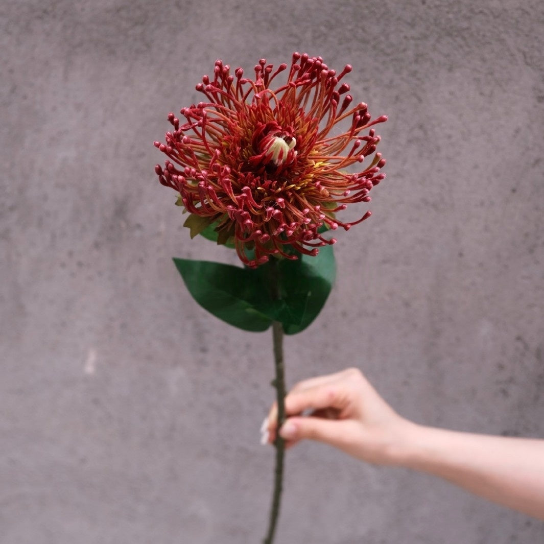 Elegant Red Faux Rose Stem | Home Decor or Event Styling Flower FS-1005B