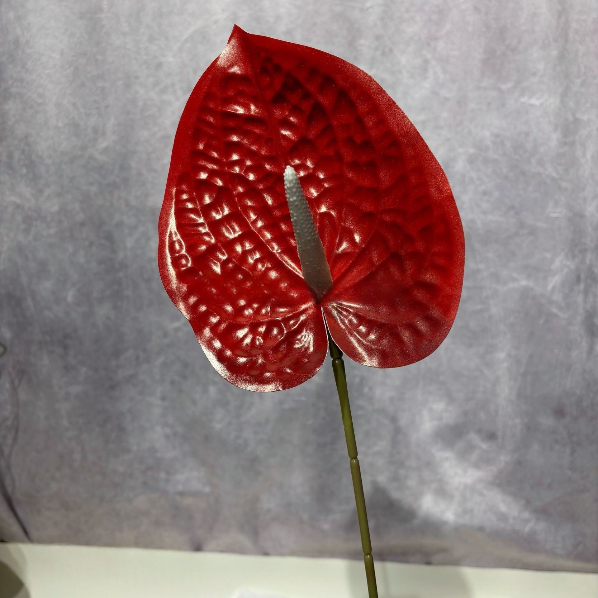 Elegant Red Faux Rose Stem | Home Decor or Event Styling Flower FS-1005B