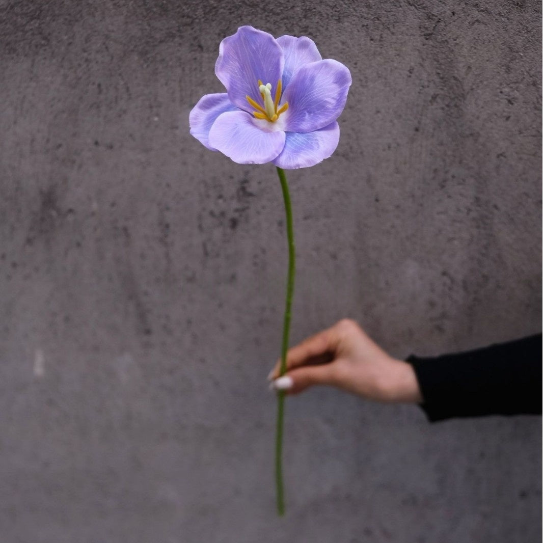 Realistic Purple Artificial Flowers | Single Stems for Vase & Styling FS-1004B