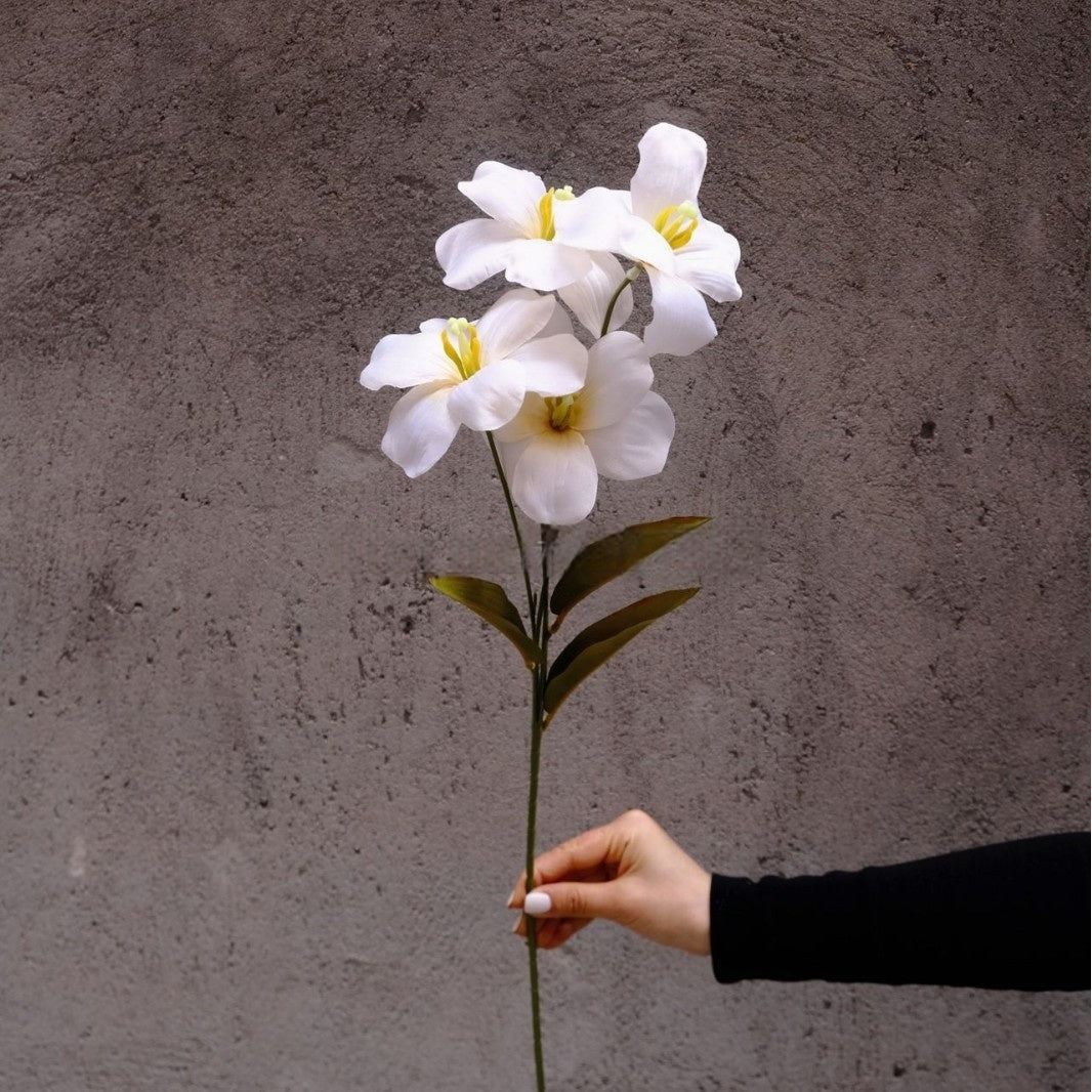 Classic Champagne Floral Stem | Romantic Faux Bloom for Vase Arrangements FS-1015B