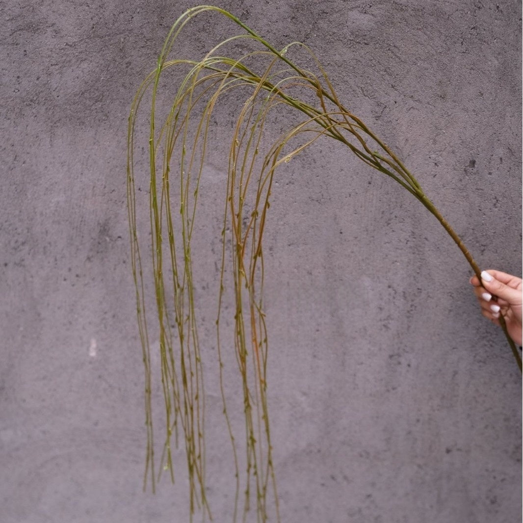 Warm Autumn Orange Floral Spray | Faux Botanical for Fall-Inspired Interiors FS-1012B