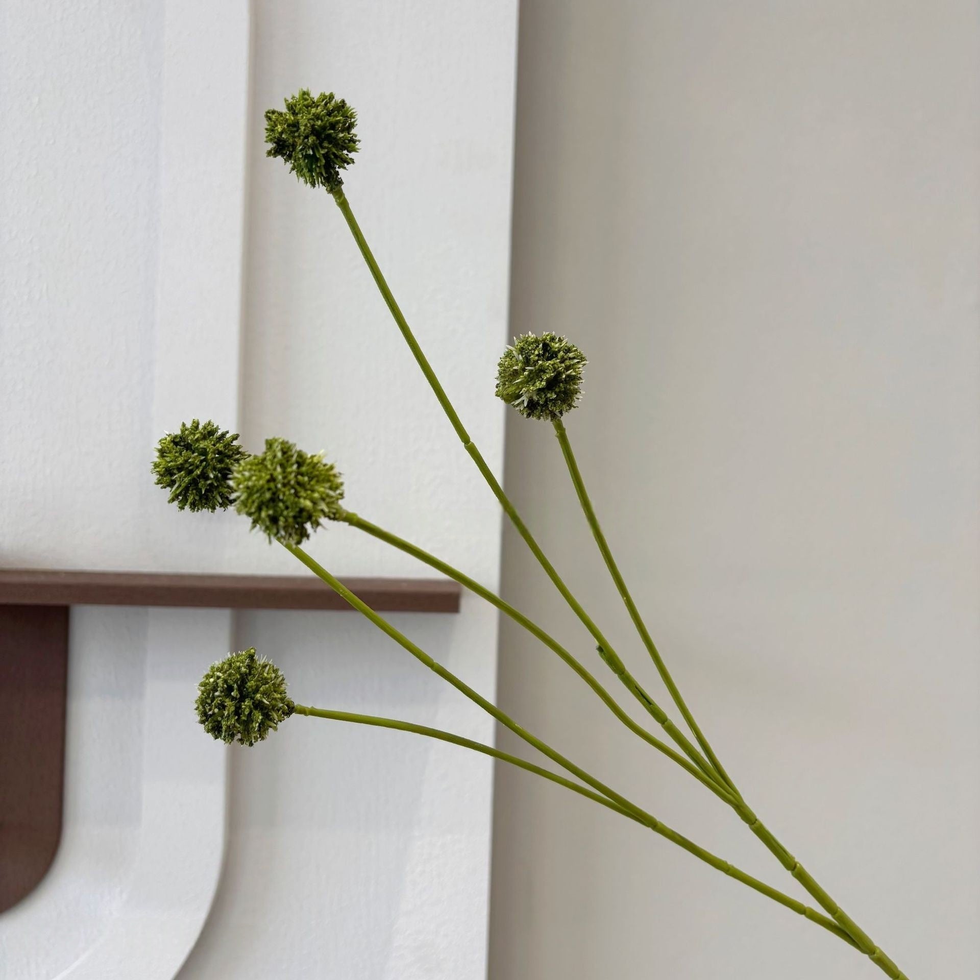 Minimalist Faux Floral Stem | Handmade Single Flower for Vase or Event Styling FS-1001D