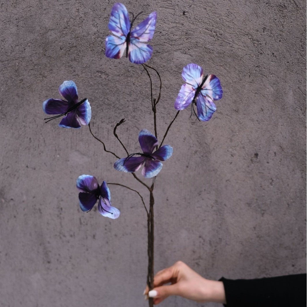 Realistic Purple Artificial Flowers | Single Stems for Vase & Styling FS-1004B