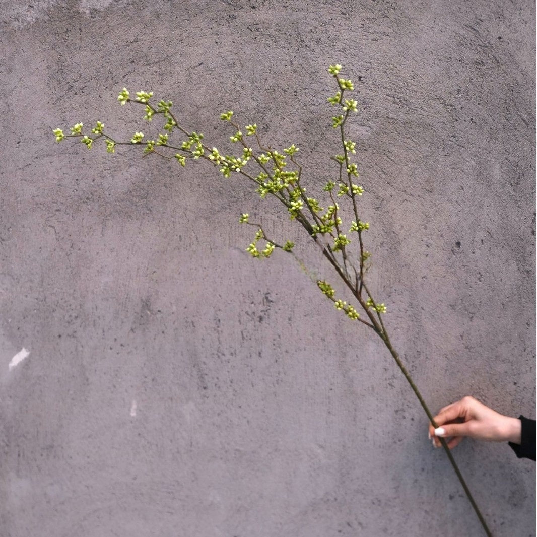 Fresh Yellow Green Artificial Flower | Single Stem for Interior Styling FS-1006B