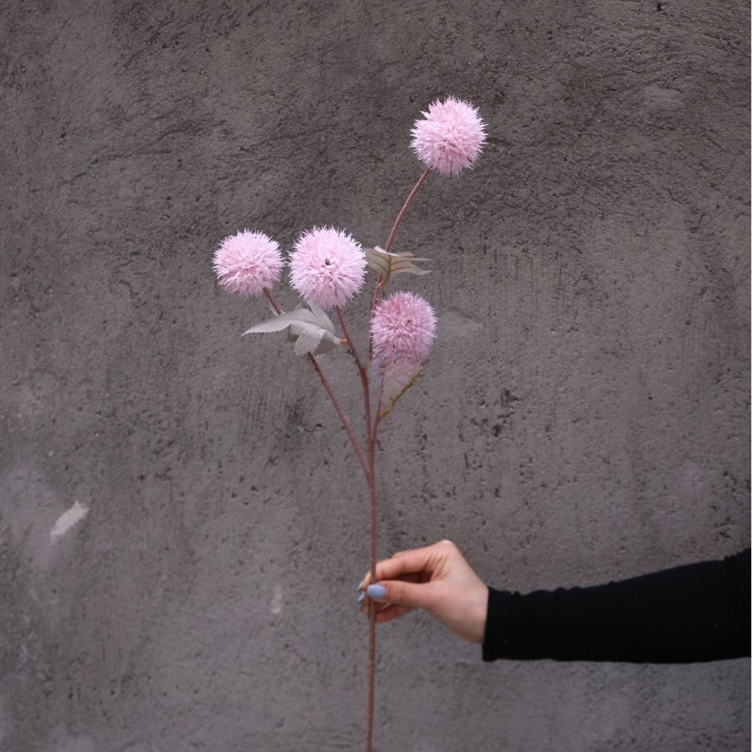 Blush Pink Single Stem Faux Flowers | Elegant Home Decor & Floral Arrangements FS-1002C